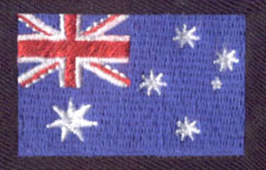 Flag_5 embroidery digitizing sample