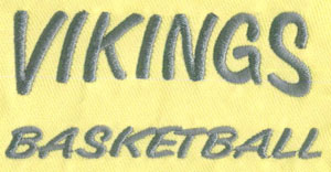 Letter_3 embroidery digitizing sample
